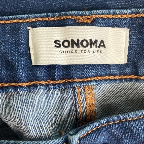Sonoma Women’s size 12 stretch skinny jeans new without tags NWOT - Picture 4 of 8